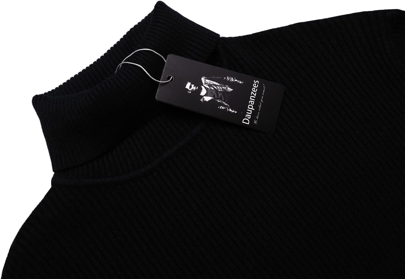 Mens Casual Basic Thermal Turtleneck Slim Fit Pullover Thermal Sweaters